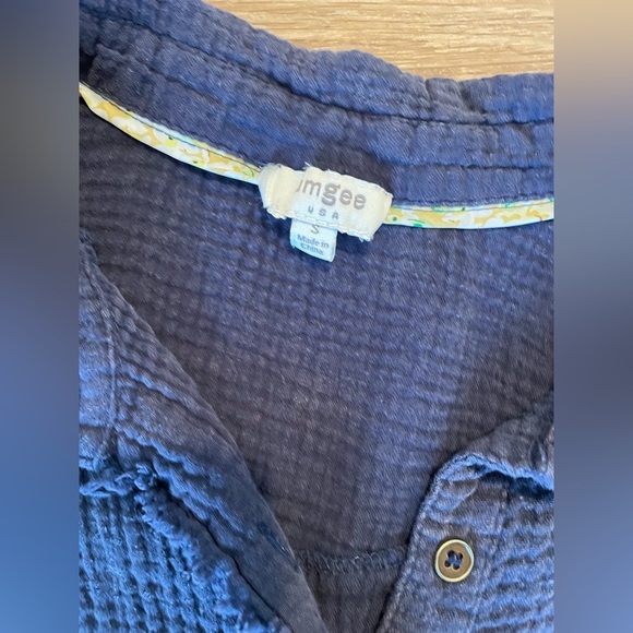 UMGEE Blue Button-Up Dress size small - Picture 3 of 7